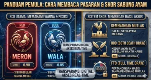 Sabung Ayam, Panduan Pemula Cara Membaca Pasaran dan Skor dalam Taruhan Sabung Ayam