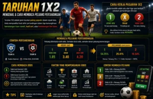 Taruhan 1X2 Mengenal dan Cara Membaca Peluang Pertandingan Taruhan 1X2